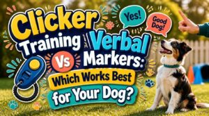clicker training versus verbal markers clicker training versus verbal markers