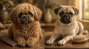 curly or smooth coat curly or smooth coat