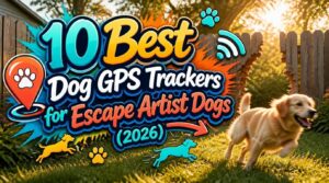 dog gps trackers for escape artist dogs