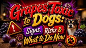 grapes toxic to dogs grapes toxic to dogs