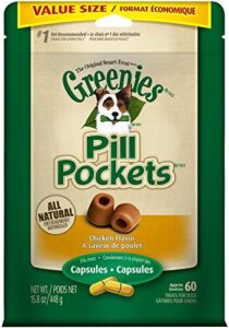 Greenies Canine Pill Pkts Cap B01A5TJA2Y