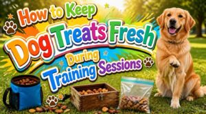 how to keep dog treats fresh during training sessions