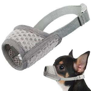 Mayerzon Dog Muzzle, Puppy Soft B09YV2PJ4T