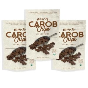 Missy Js Organic Unsweetened Carob B09HHFW1XZ