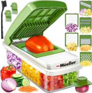 Mueller Vegetable Chopper, Mandoline Slicer, B0DCL2W7CG
