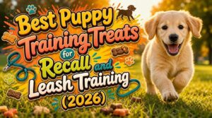 puppy training treats for recall and leash training