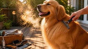 reducing loose pet hair reducing loose pet hair