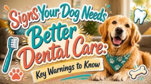 signs your dog needs better dental care