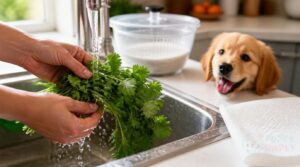 wash leaves thoroughly wash leaves thoroughly