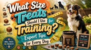 what size treats should i use for training