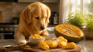 yes, dogs can eat jackfruit flesh yes, dogs can eat jackfruit flesh