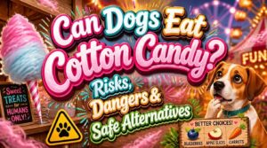 can dogs eat cotton candy can dogs eat cotton candy