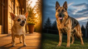 chihuahua versus german shepherd chihuahua versus german shepherd