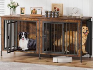 EasyCom Dog Crate Furniture for B0CZ3H2HN6