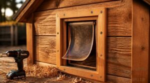 frame the dog door frame the dog door