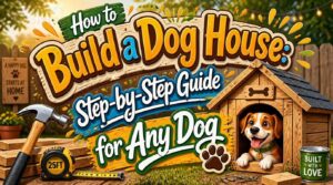 how to build a dog house how to build a dog house