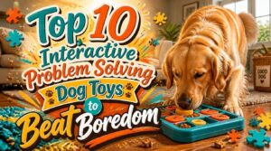 interactive problem solving dog toys