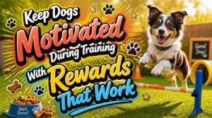 keeping dogs motivated during training