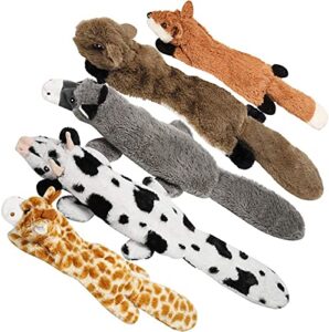 Nocciola Dog Squeaky Toys, 5 B07VZM2PF8
