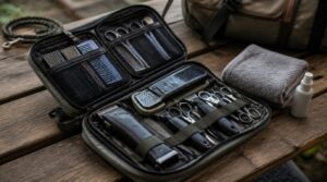 packing a grooming kit packing a grooming kit