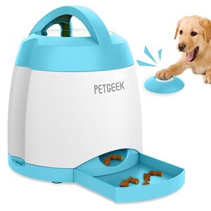 PETGEEK Automatic Dog Treat Dispenser B09WV2W887