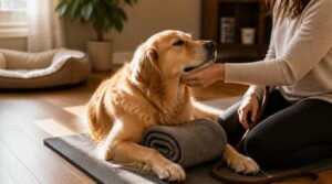 position your dog comfortably position your dog comfortably