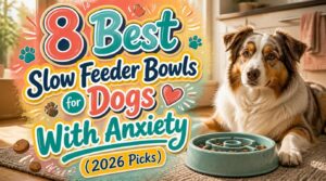 slow feeder bowls for dogs with anxiety