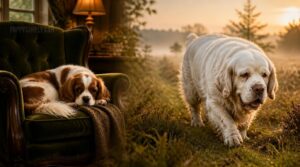 small and large spaniels small and large spaniels