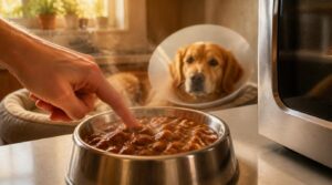 warm food slightly warm food slightly