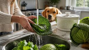 wash leaves thoroughly wash leaves thoroughly