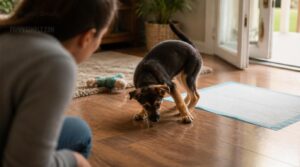 watch your puppy closely indoors watch your puppy closely indoors