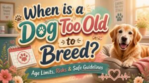 when dog too old to breed when dog too old to breed