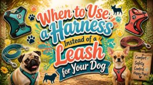 when to use a harness instead of leash when to use a harness instead of leash