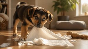 why your puppy eats training pads why your puppy eats training pads